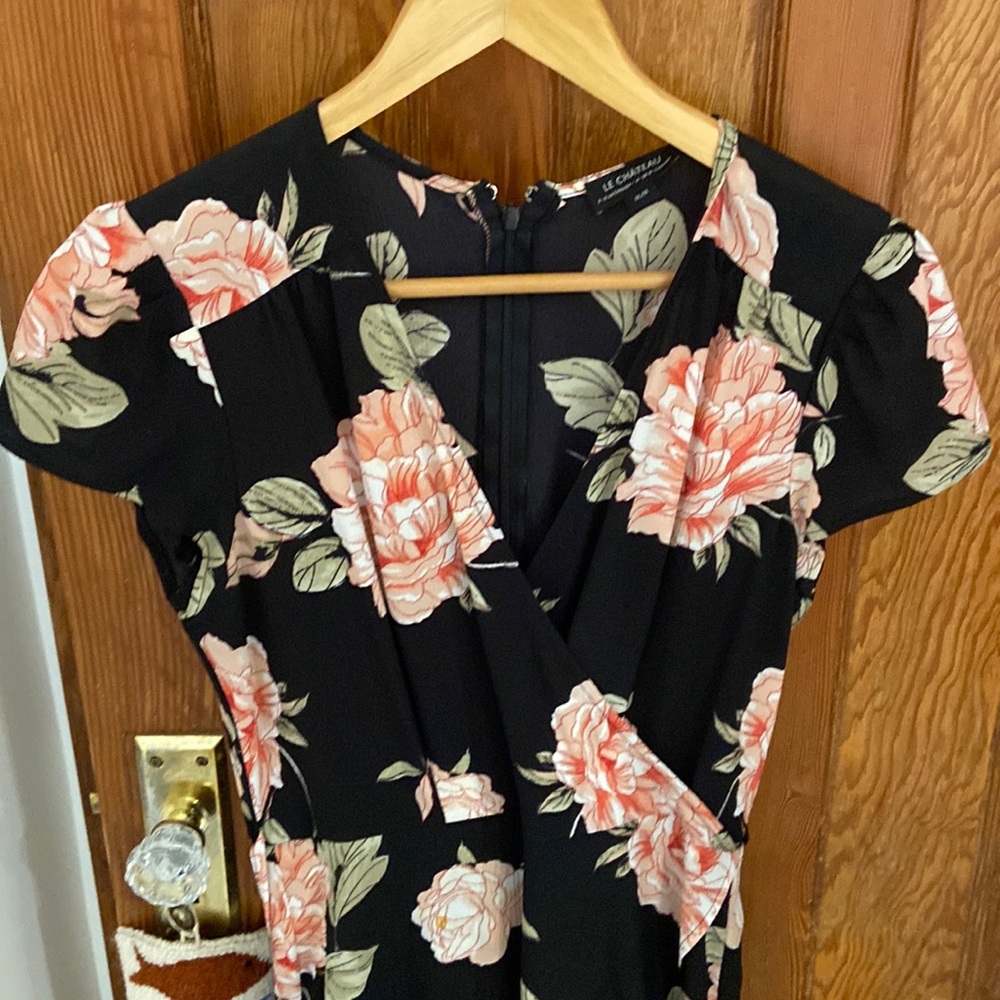 Le Château floral maxi dress